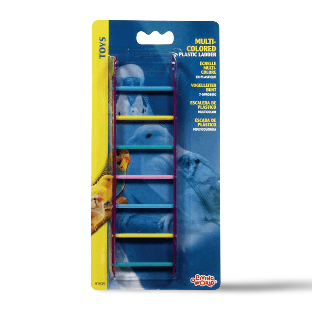 7 Step Plastic Ladder for Small Birds