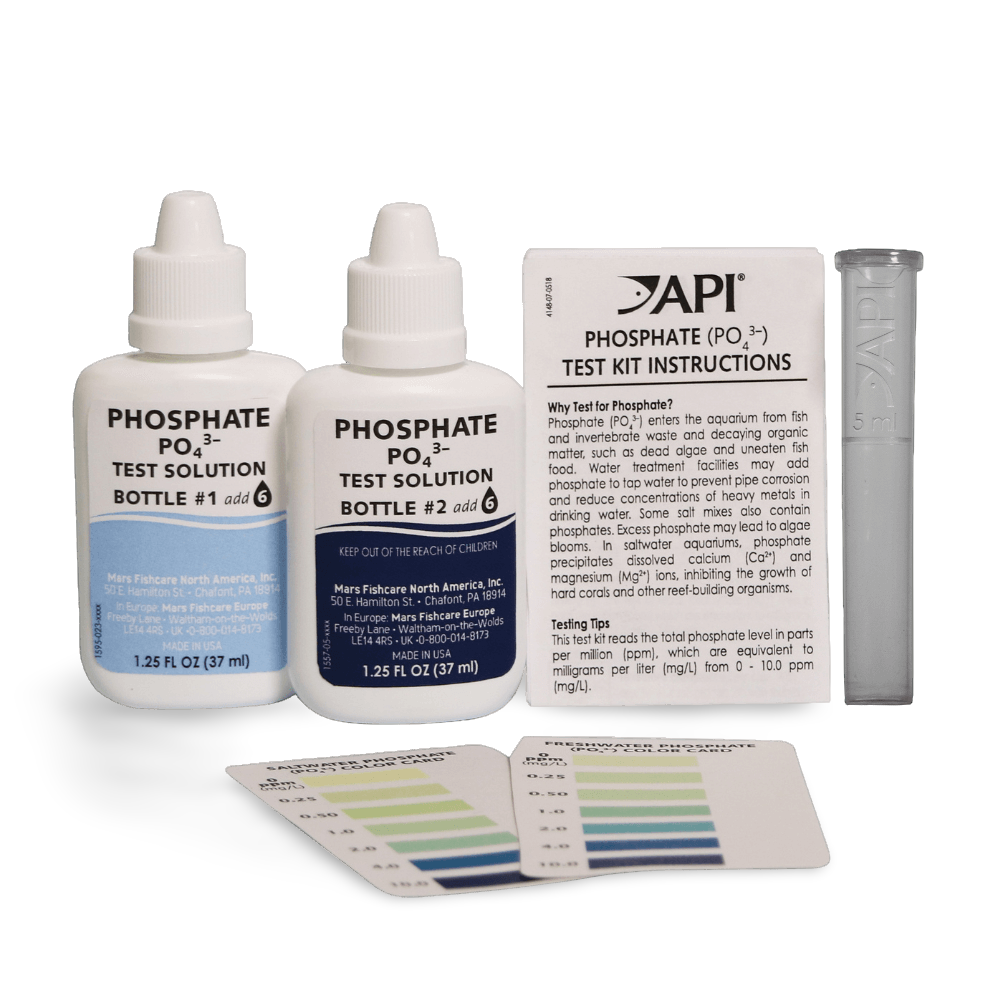 Phosphate Test Kit For Marine And Fresh Water Aquariums 2 Phosphate Test Kit For Marine And Fresh Water Aquariums
