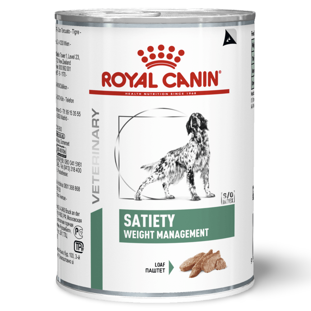 Royal Canin Veterinary Satiety Wet Dog Food Cans 1 Royal Canin Veterinary Satiety Wet Dog Food Cans