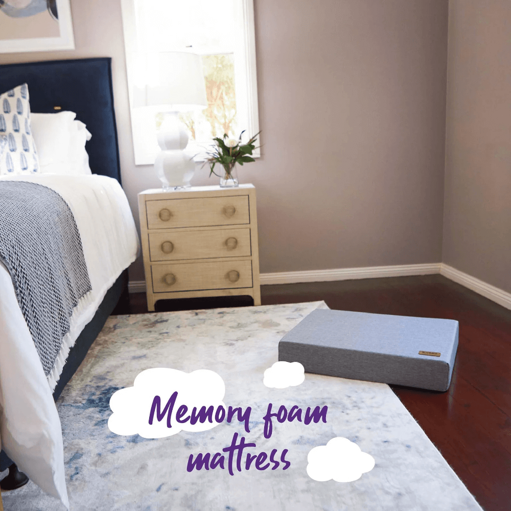 Slumber Orthopaedic Dog Bed in Slate Grey 5 Slumber Orthopaedic Dog Bed in Slate Grey