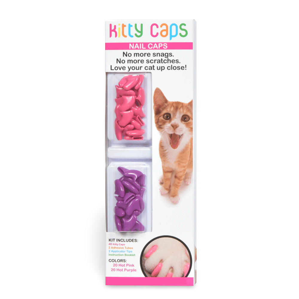 Nail Caps Hot Purple Hot Pink