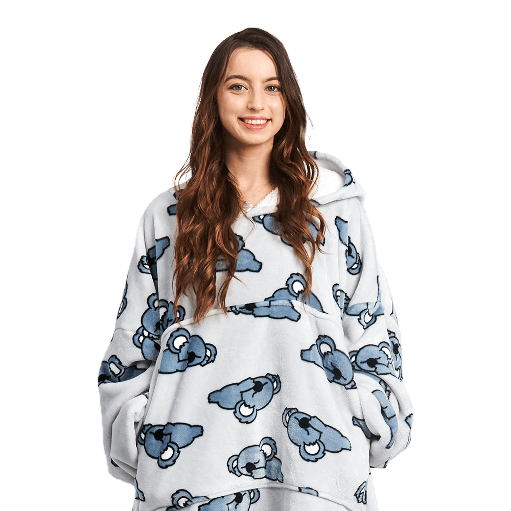 Pet Uggowear Giant Hoodie Bearly Awake Light Grey 1 Pet Uggowear Giant Hoodie Bearly Awake Light Grey