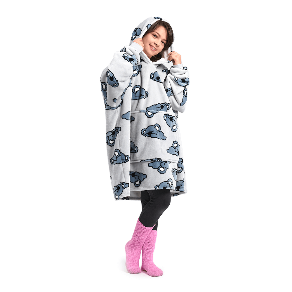 Pet Uggowear Giant Hoodie Bearly Awake Light Grey 2 Pet Uggowear Giant Hoodie Bearly Awake Light Grey