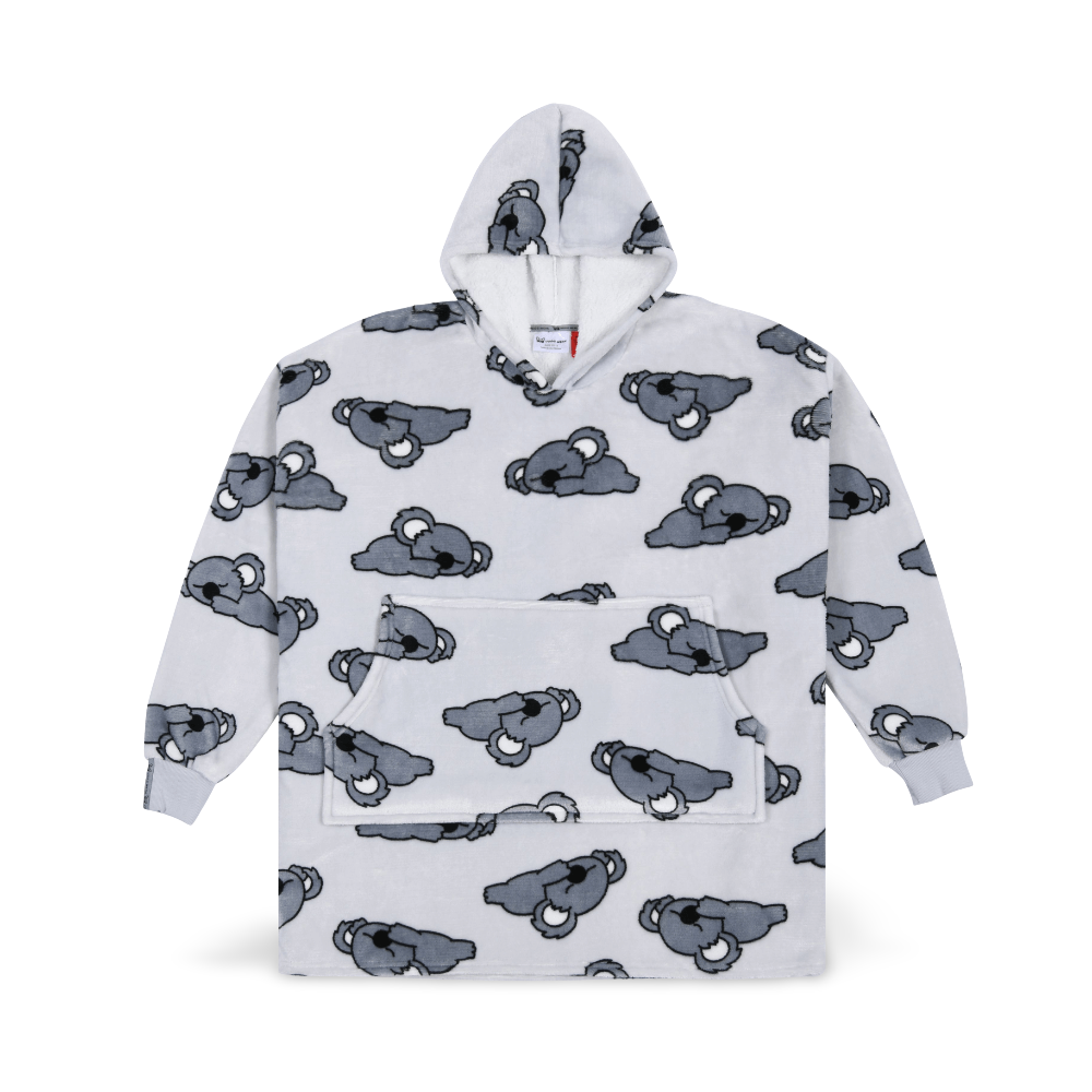 Pet Uggowear Giant Hoodie Bearly Awake Light Grey 3 Pet Uggowear Giant Hoodie Bearly Awake Light Grey
