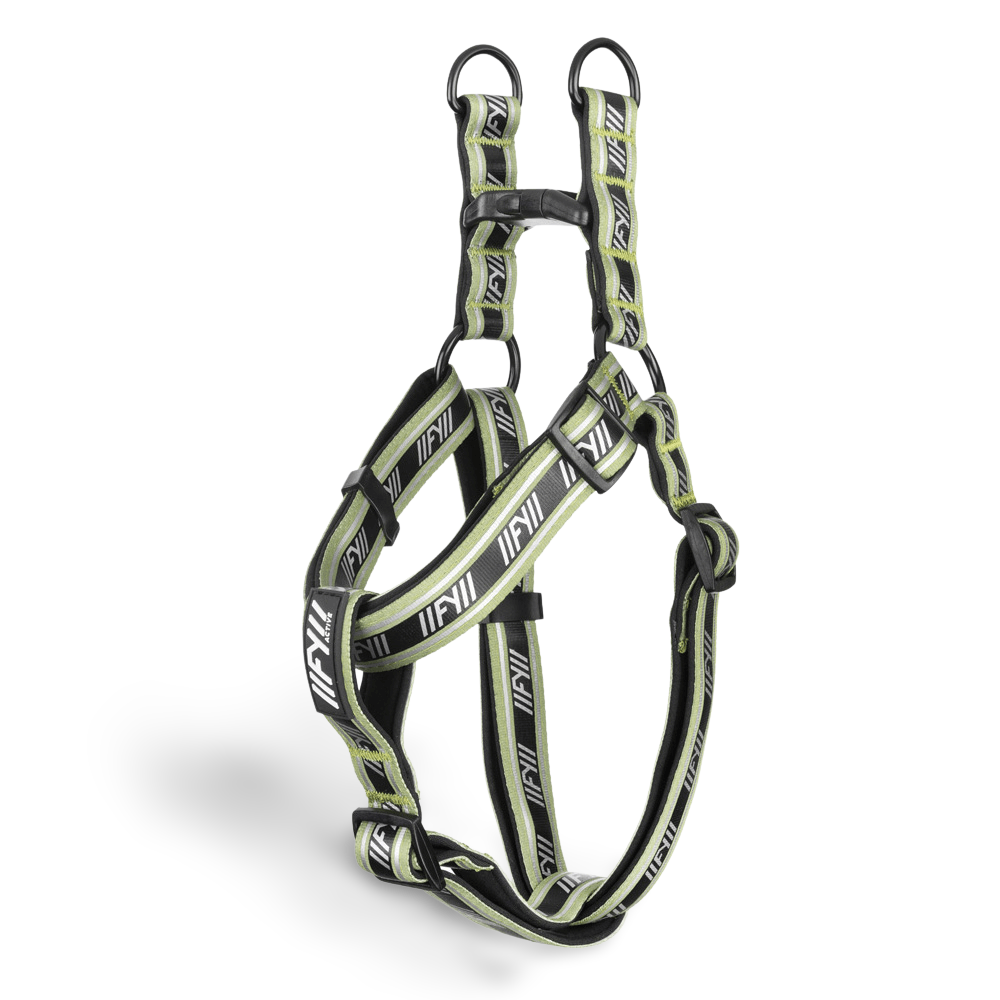 Active Strap Harness Dog Khaki 3 Active Strap Harness Dog Khaki