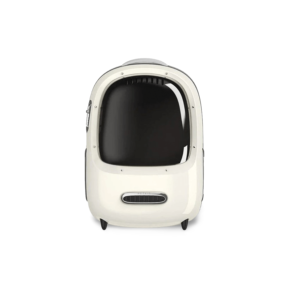 Breezy2 Smart Cat Backpack White