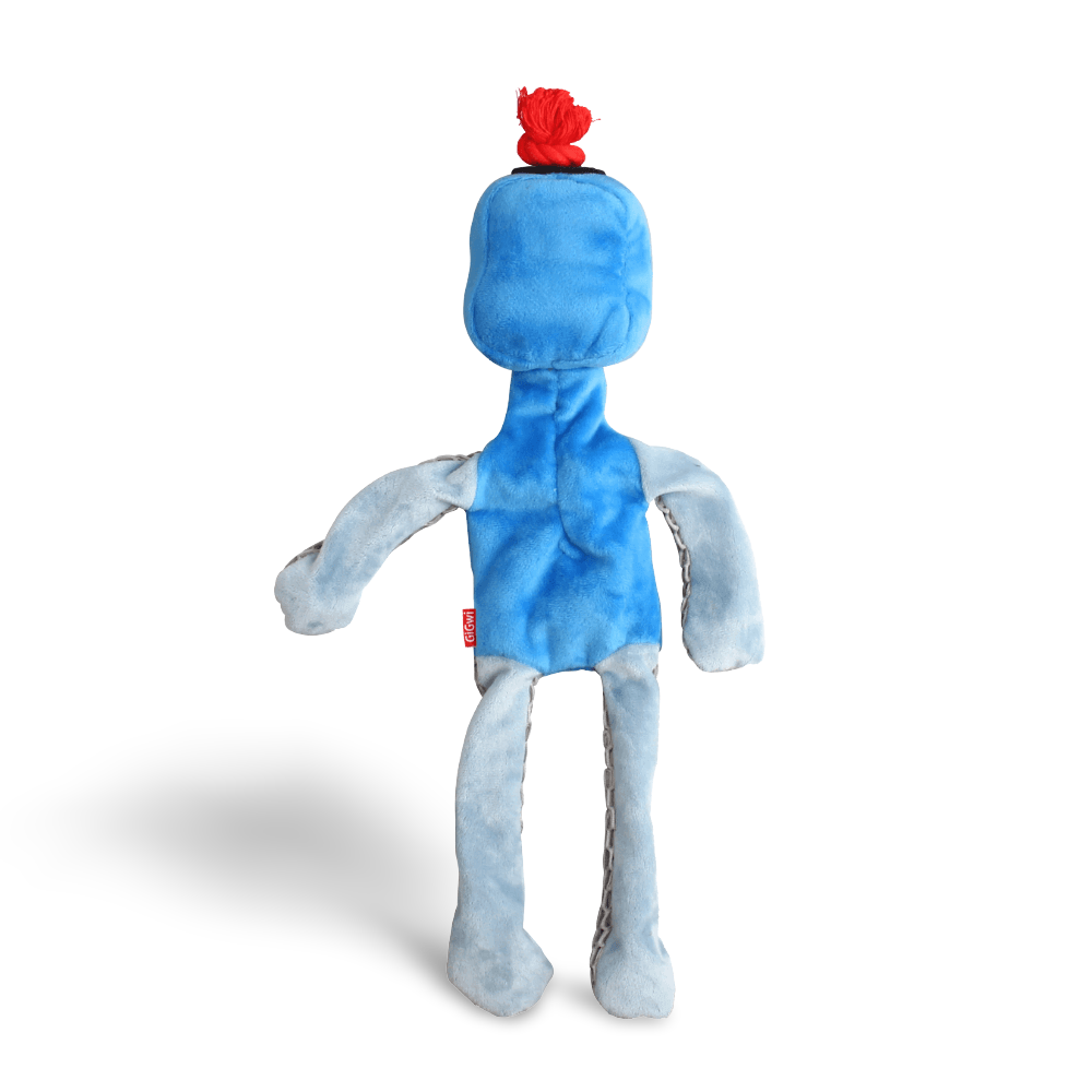 Monster Rope Squeaker Blue 2 Monster Rope Squeaker Blue