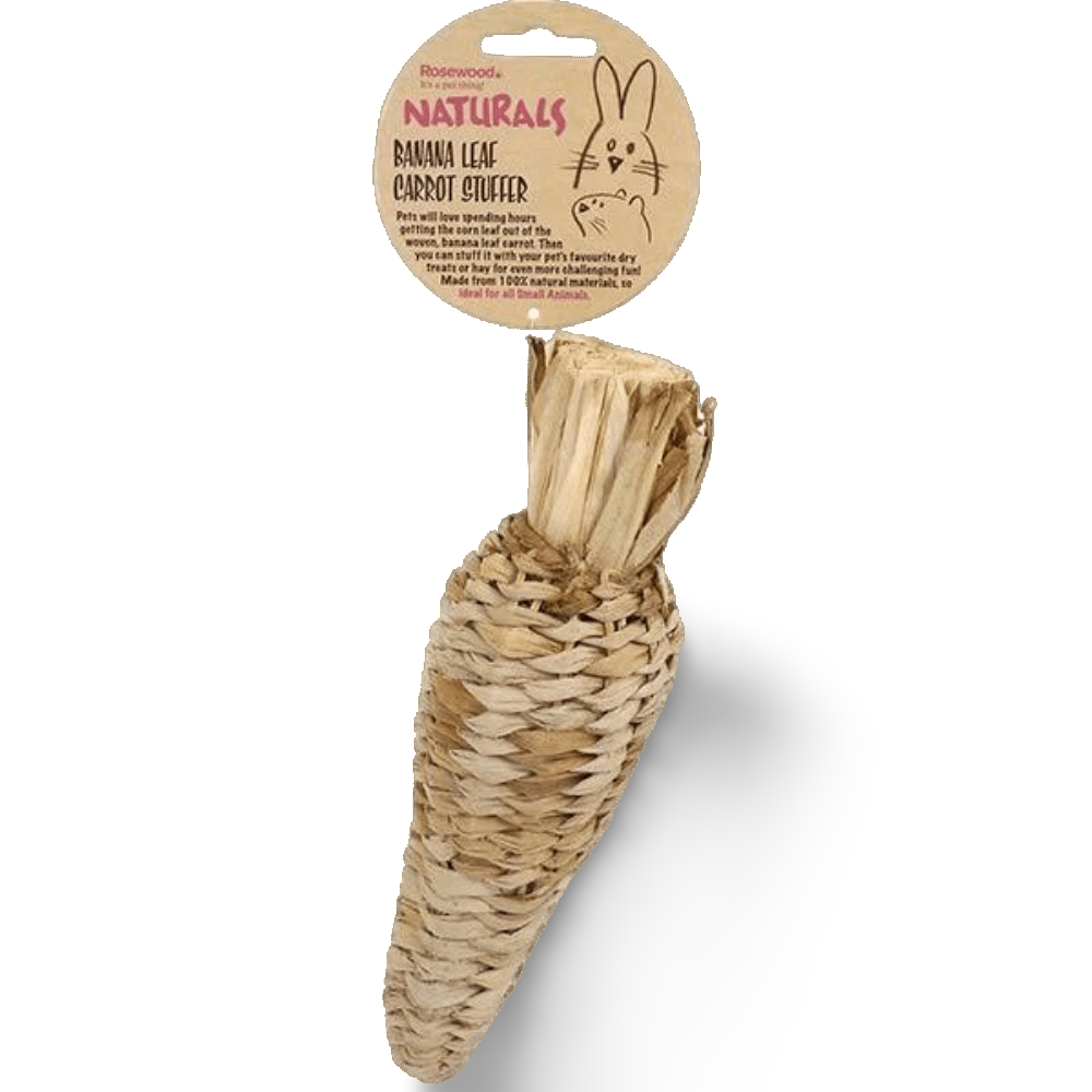 Banana Leaf Carrot Stuffer Small Animal Toy