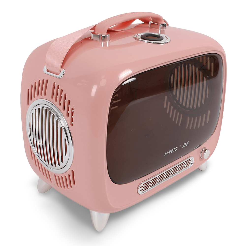 Sixties Tv Pet Carrier Pink 3 Sixties Tv Pet Carrier Pink