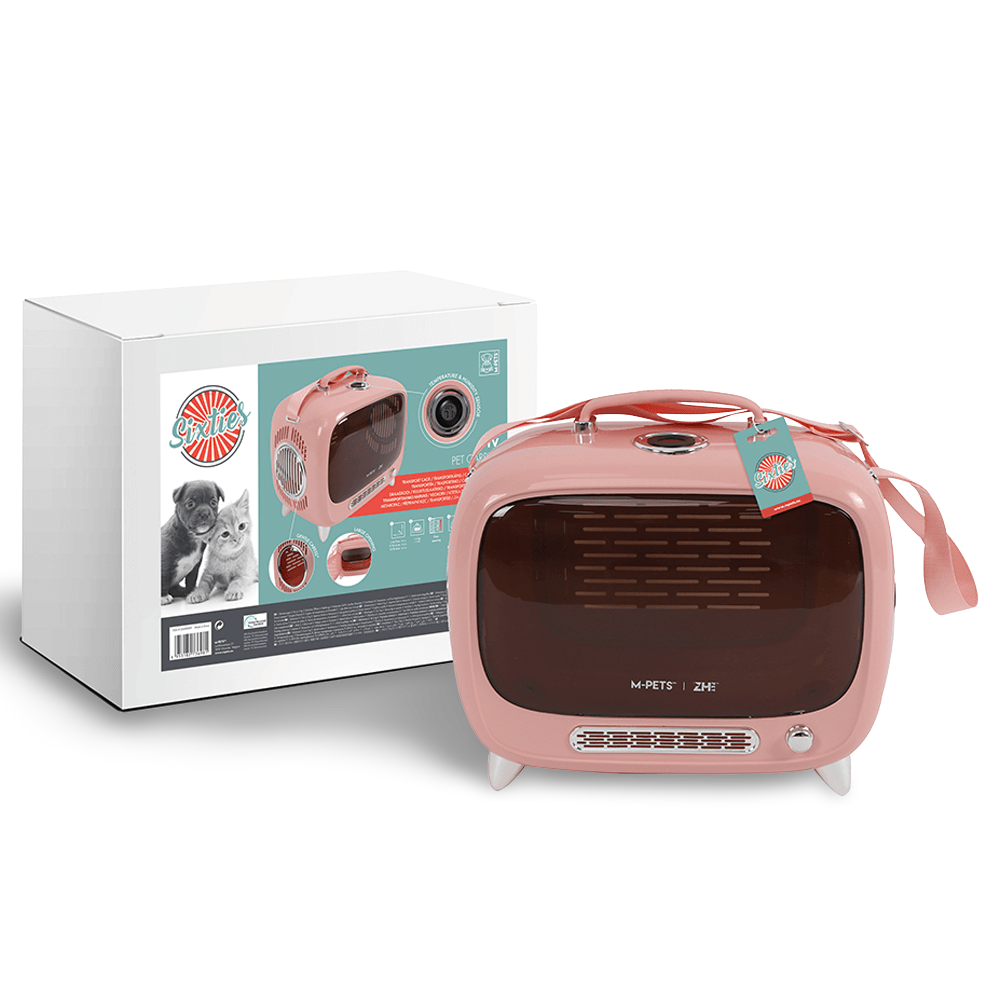 Sixties Tv Pet Carrier Pink 8 Sixties Tv Pet Carrier Pink