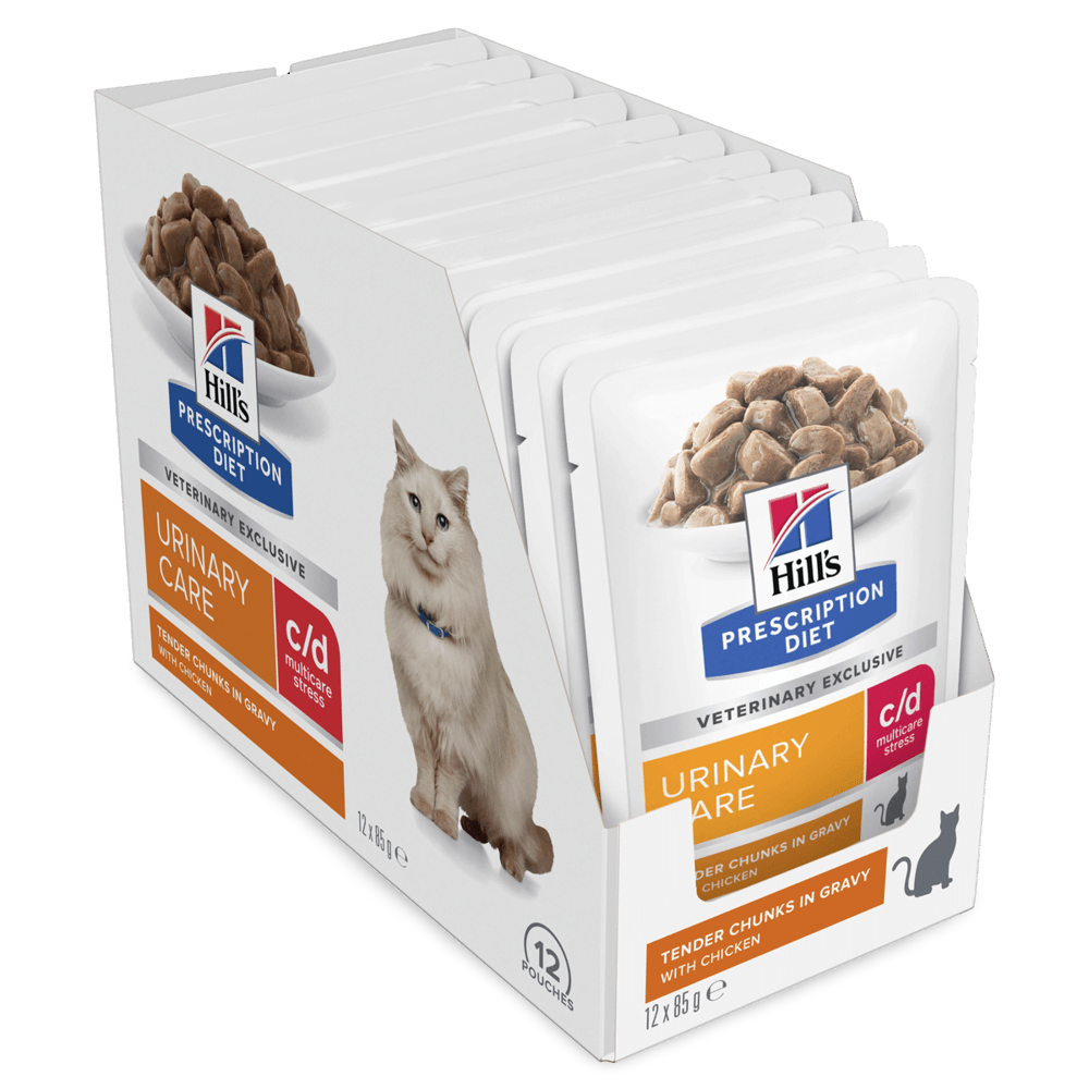 Cd Urinary Stress Wet Cat Food Pouches 2 Cd Urinary Stress Wet Cat Food Pouches