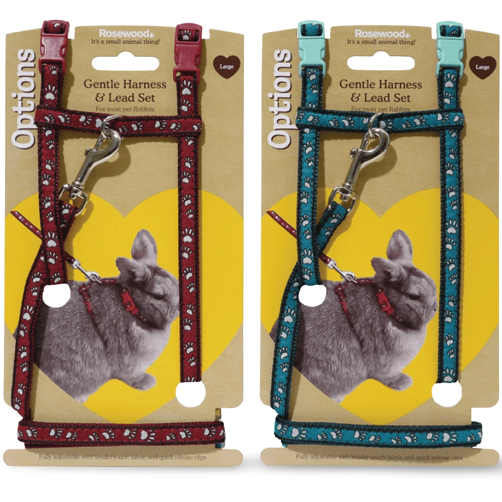 Paw Print Small Animal Harness And Lead Set 2 Paw Print Small Animal Harness And Lead Set