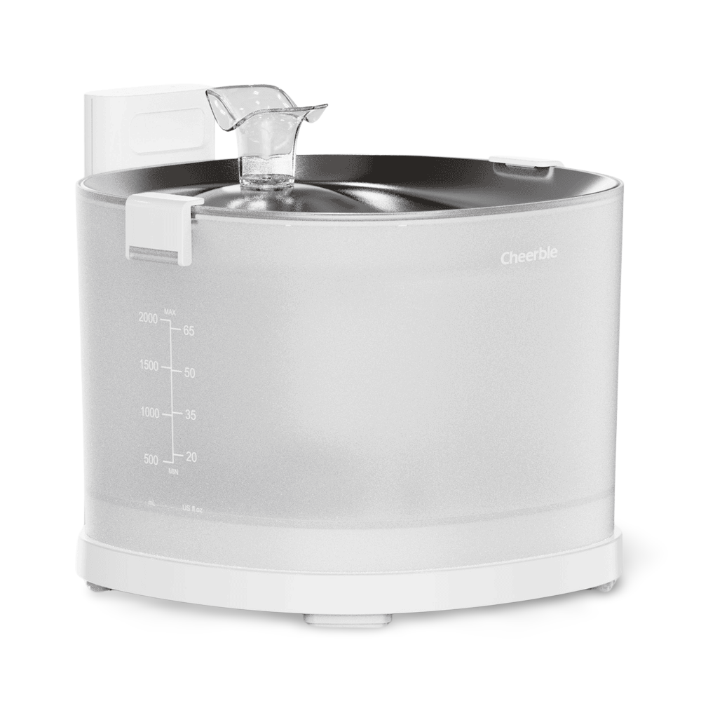 E1 Pet Water Fountain White