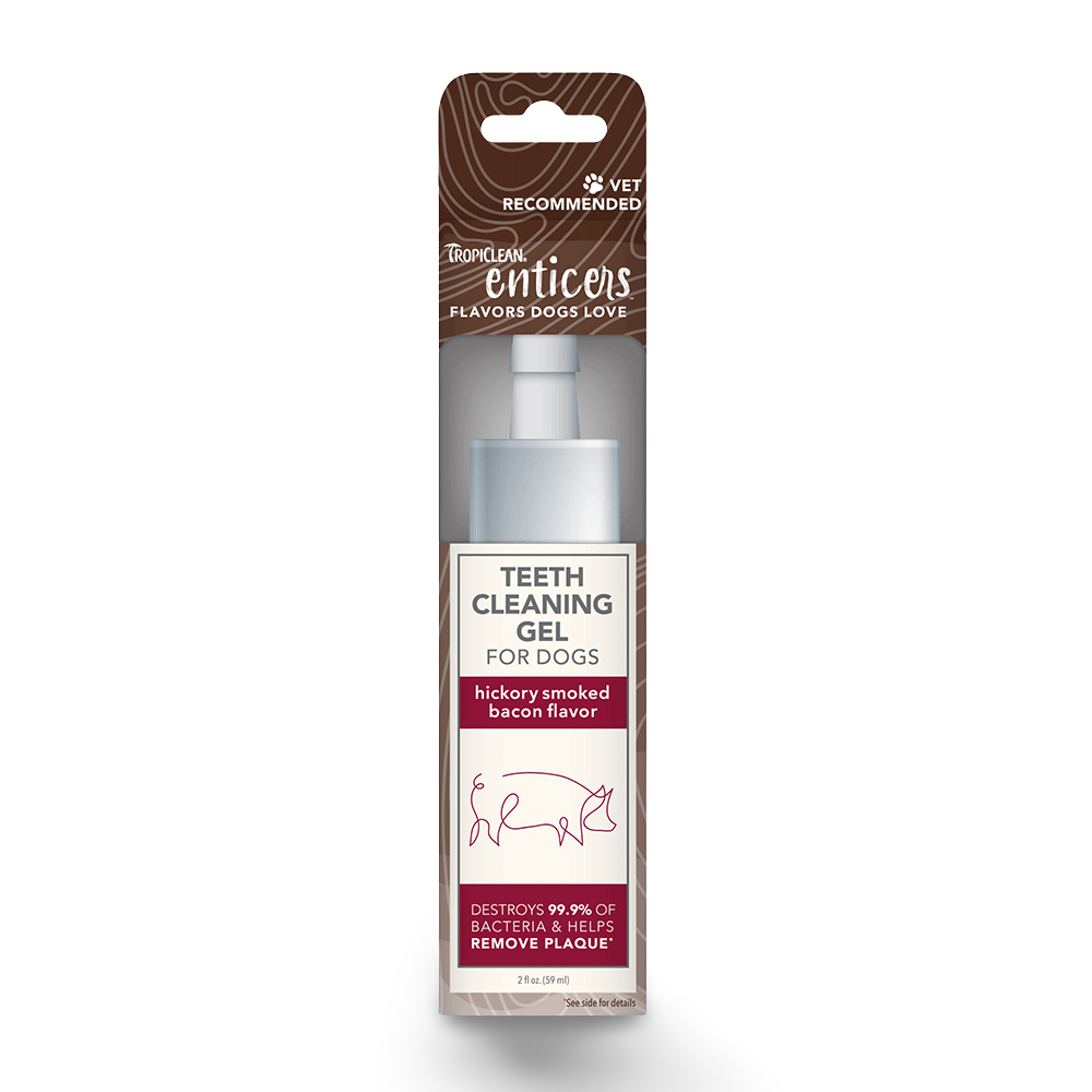 Enticers Teeth Cleaning Gel Hickory Smoked Bacon