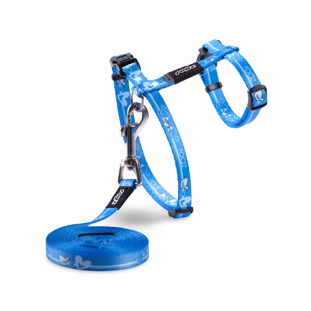 Kiddycat Harness Lead Royal Birds