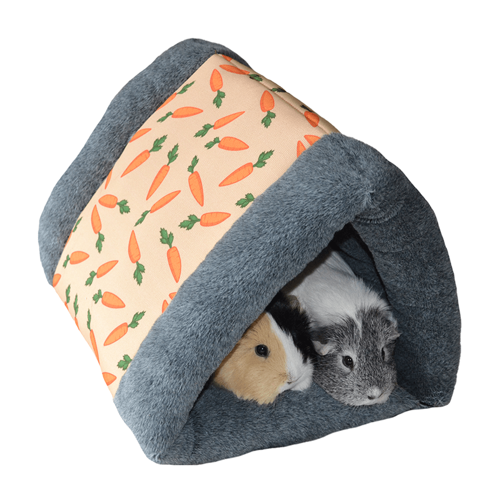 Carrot Snuggle N Sleep Small Animal Tunnel