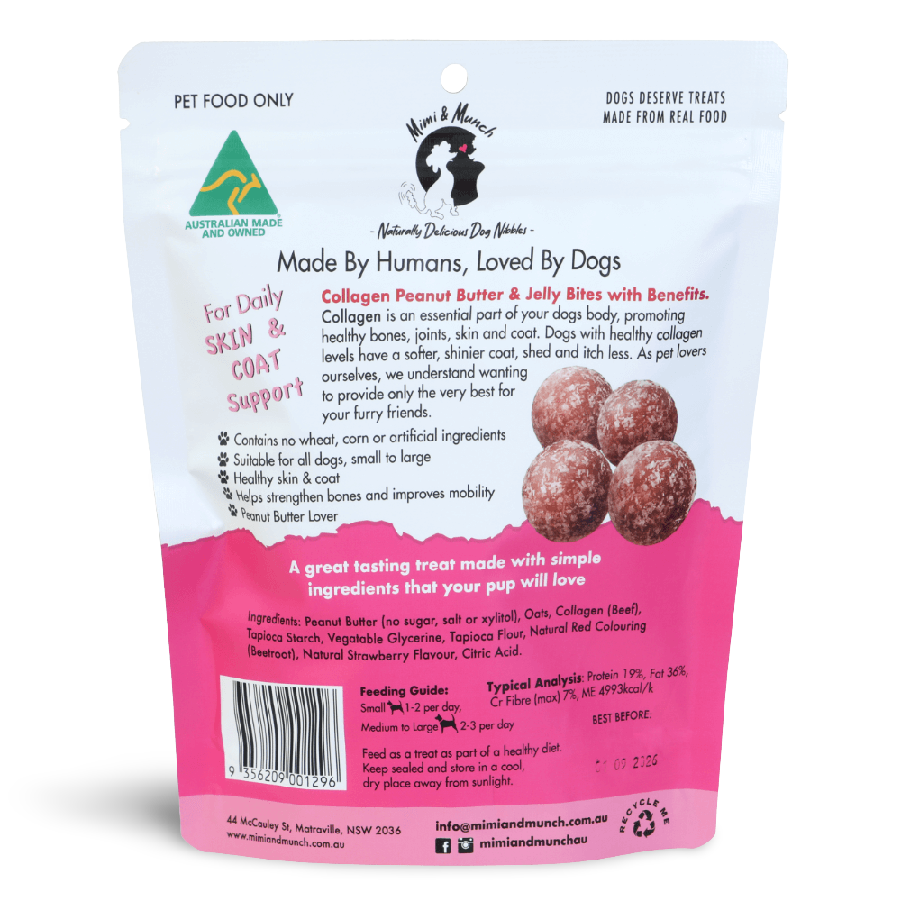 Peanut Butter And Jelly Bites Dog Treats 2 Peanut Butter And Jelly Bites Dog Treats