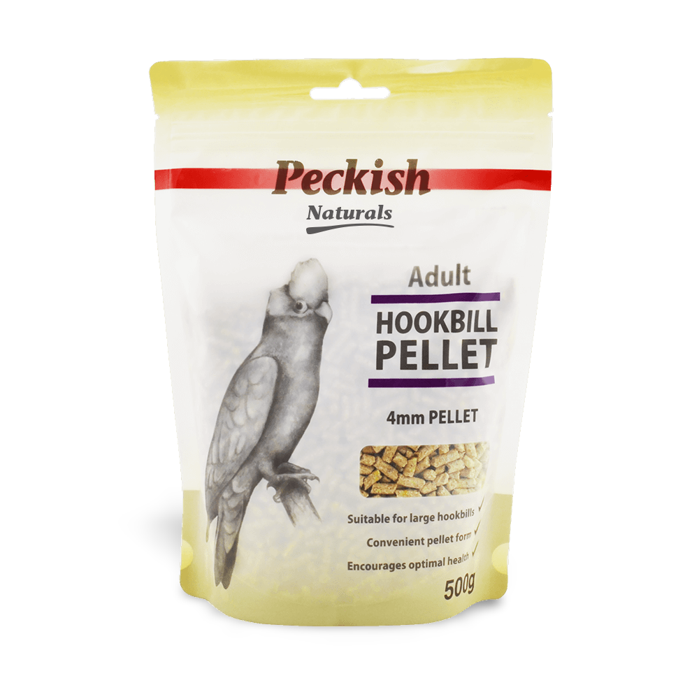 Naturals Adult Hookbill Large Pellets
