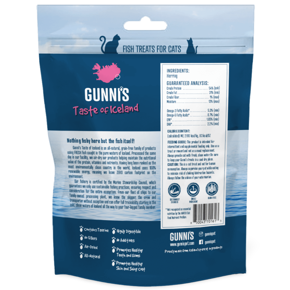 Herring Omega Bites Cat Treats 2 Herring Omega Bites Cat Treats