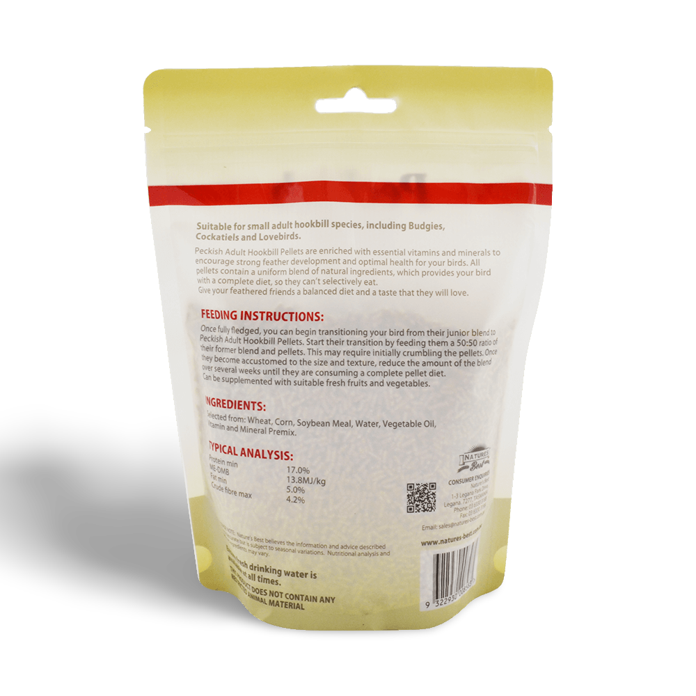 Naturals Adult Hookbill Small Pellets 4 Naturals Adult Hookbill Small Pellets