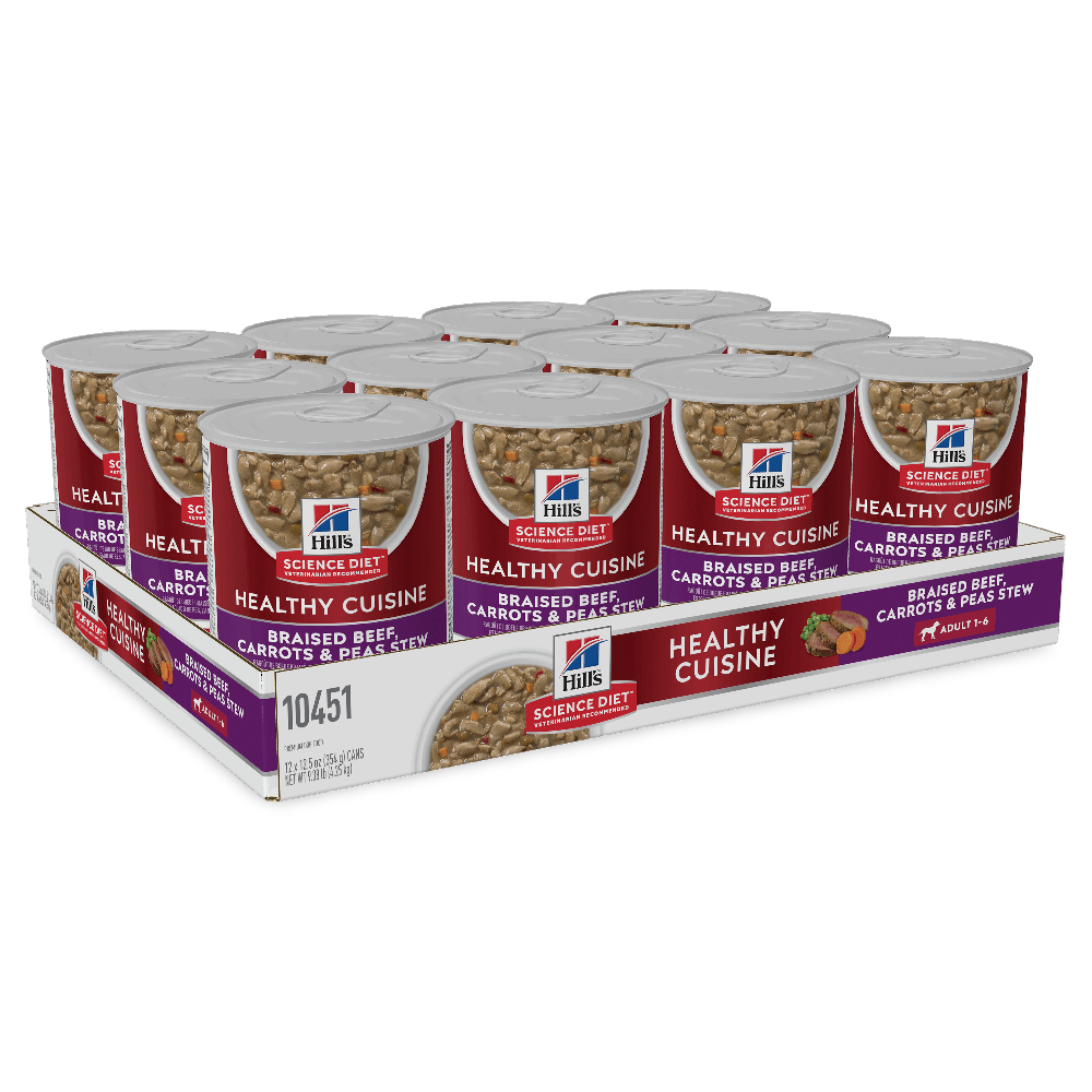 Adult Healthy Cuisine Beef Carrots And Peas Stew Wet Dog Food Canned 3 Adult Healthy Cuisine Beef Carrots And Peas Stew Wet Dog Food Canned
