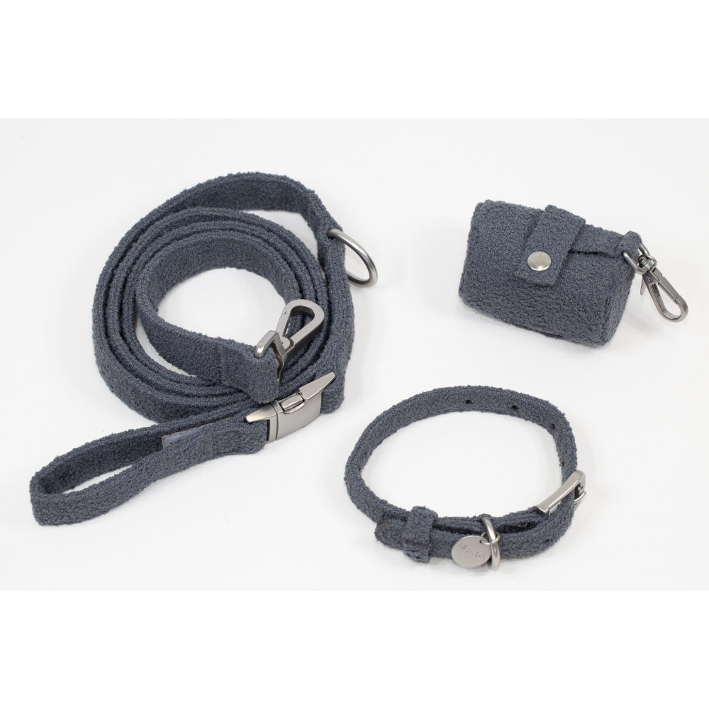 Collar Medium Dog Charcoal Collar 6 Collar Medium Dog Charcoal Collar