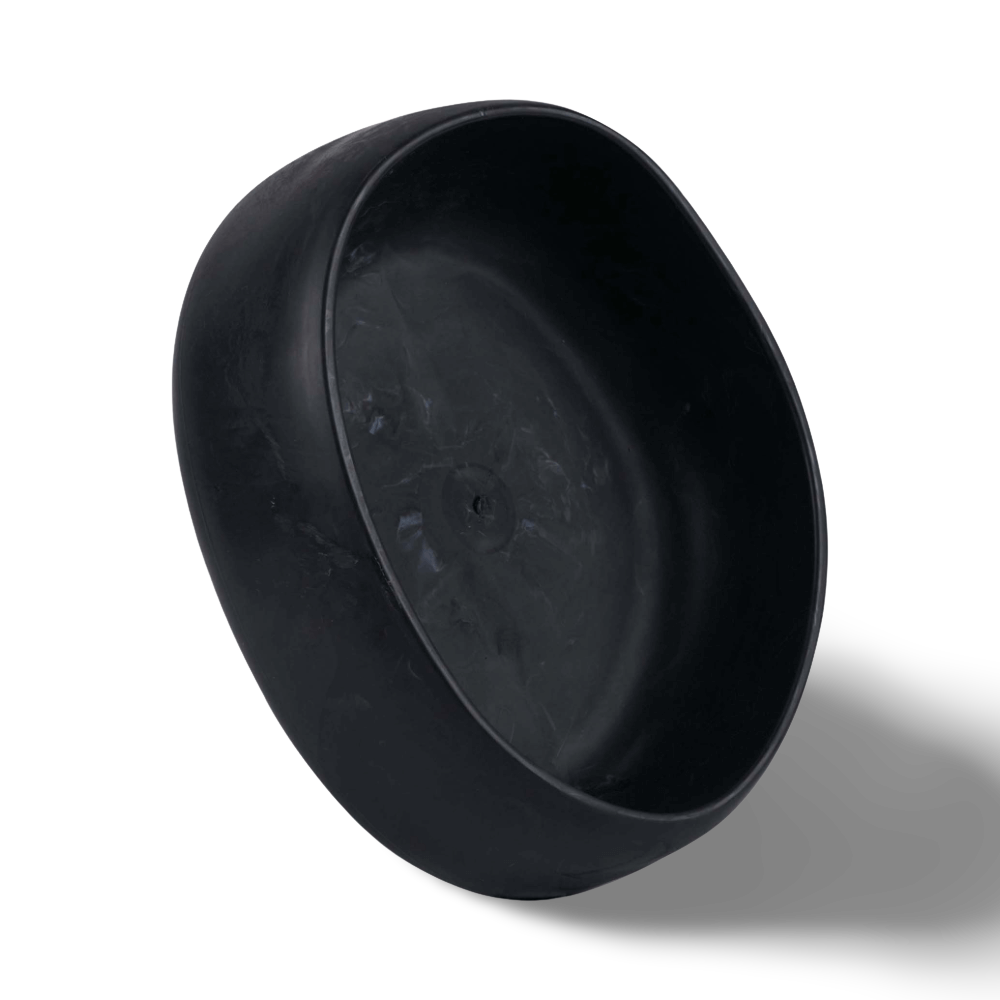 The Better Bowl Australian Recycled Plastic Dog Bowl Charcoal 2 The Better Bowl Australian Recycled Plastic Dog Bowl Charcoal