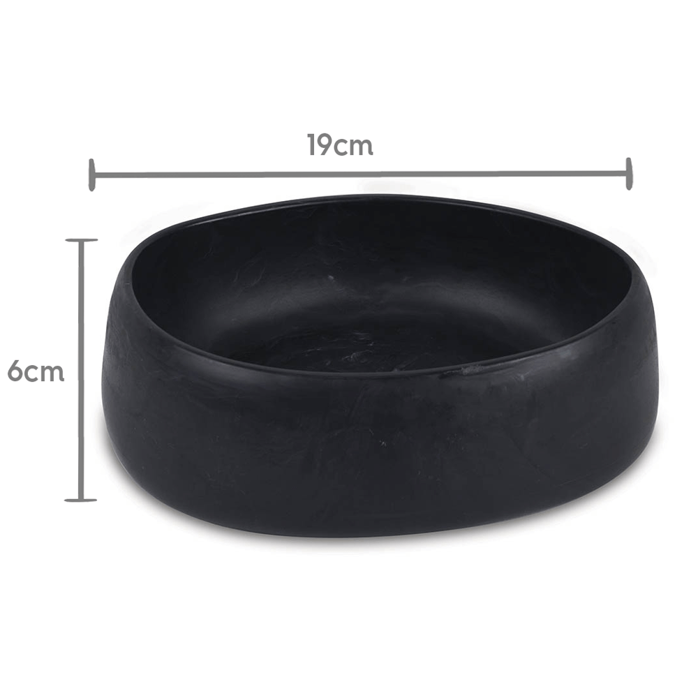 The Better Bowl Australian Recycled Plastic Dog Bowl Charcoal 3 The Better Bowl Australian Recycled Plastic Dog Bowl Charcoal