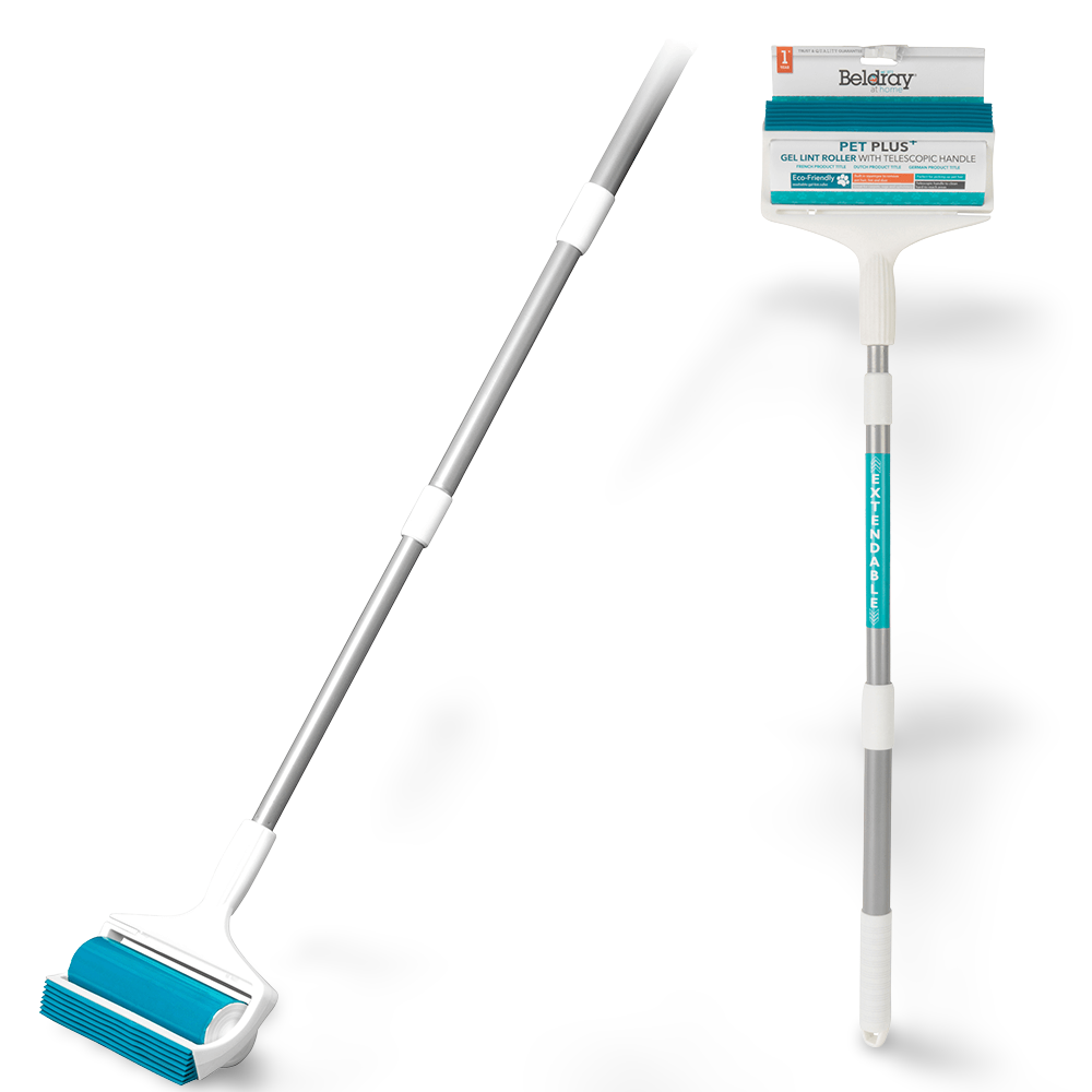 Pet Plus Gel Lint Roller And Handle