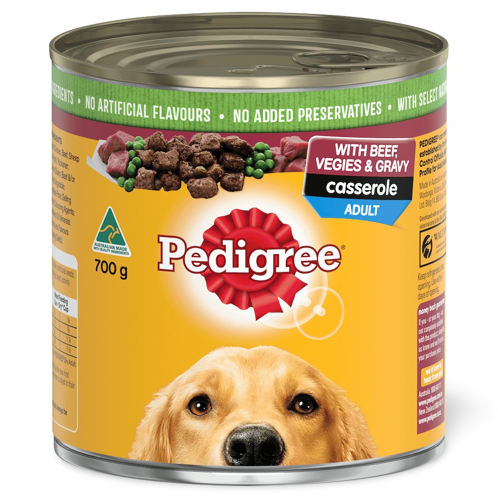 Adult Wet Dog Food Beef Vegies Gravy Casserole 1 Adult Wet Dog Food Beef Vegies Gravy Casserole