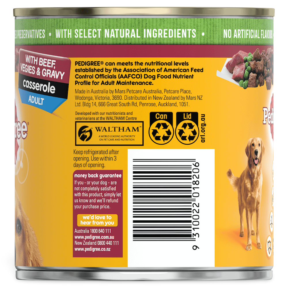 Adult Wet Dog Food Beef Vegies Gravy Casserole 2 Adult Wet Dog Food Beef Vegies Gravy Casserole