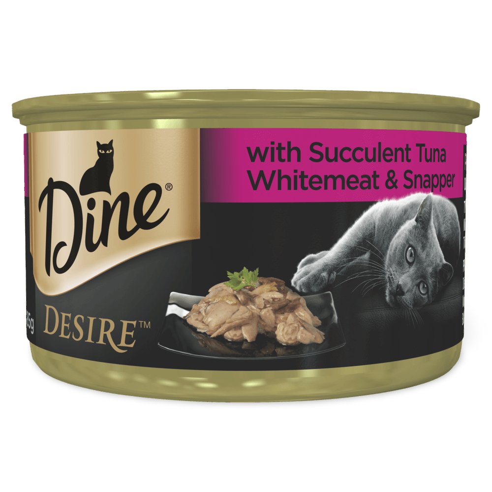 Desire With Succulent Tuna Whitemeat And Snapper Wet Cat Food Can 1 Desire With Succulent Tuna Whitemeat And Snapper Wet Cat Food Can