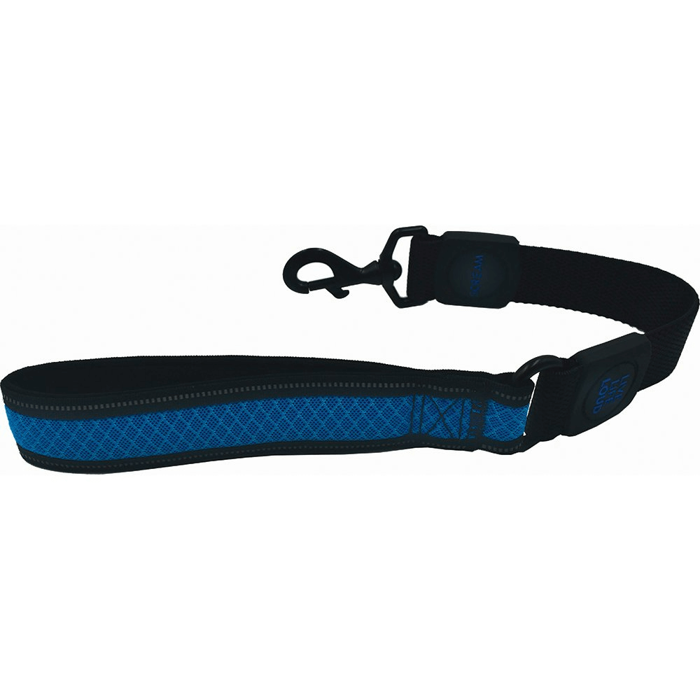 Reflective Bungee Leash With Padded Handle Loud Blue 3 Reflective Bungee Leash With Padded Handle Loud Blue