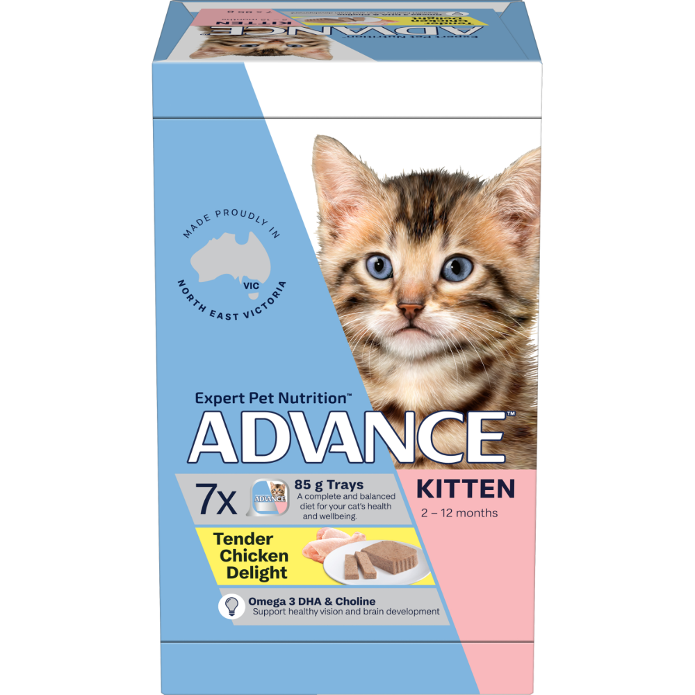 Kitten Tender Chicken Wet Cat Food Trays 1 Kitten Tender Chicken Wet Cat Food Trays