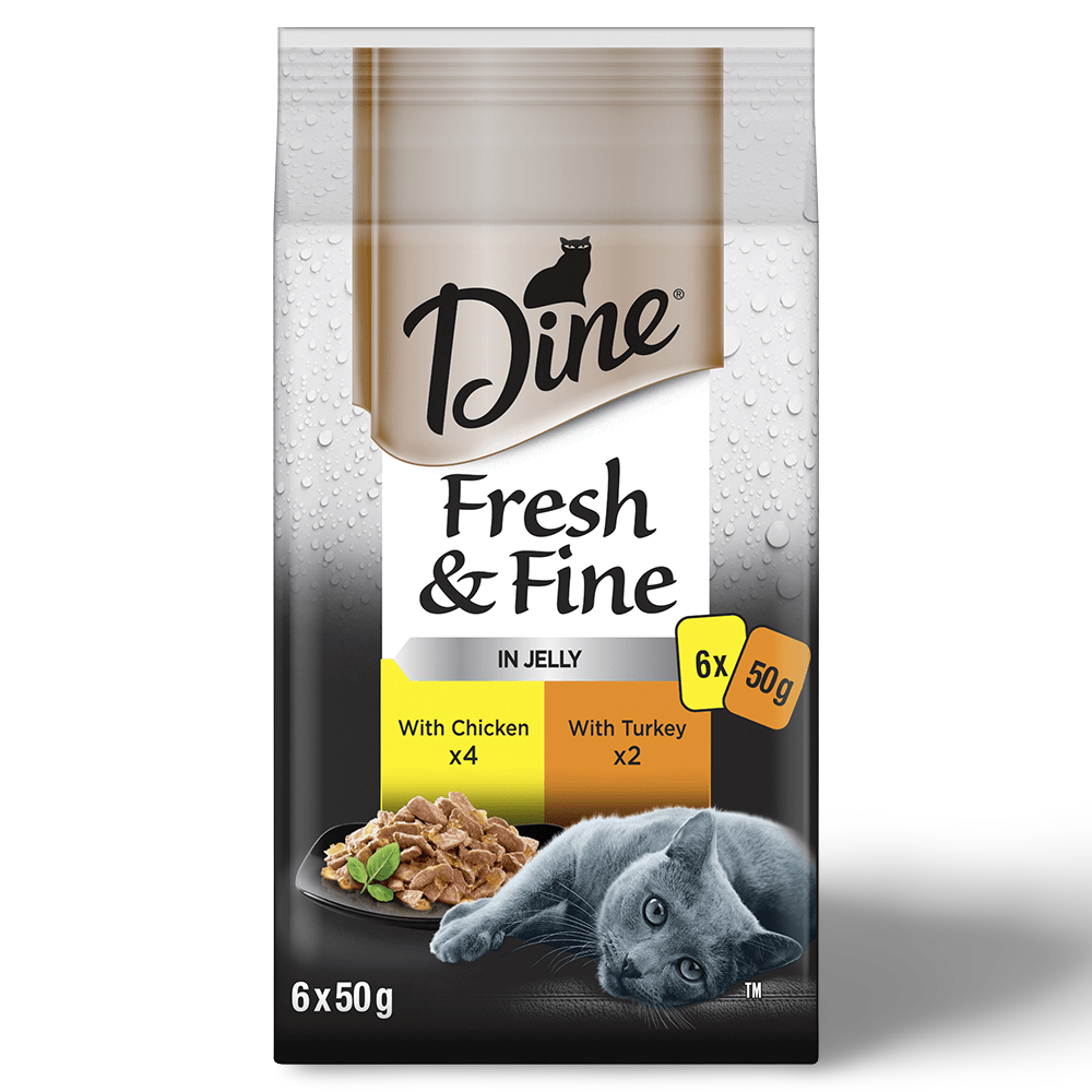 Fresh And Fine In Jelly Chicken And Turkey Wet Cat Food Pouches 1 Fresh And Fine In Jelly Chicken And Turkey Wet Cat Food Pouches