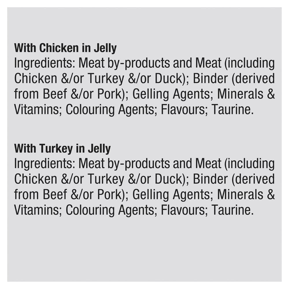 Fresh And Fine In Jelly Chicken And Turkey Wet Cat Food Pouches 4 Fresh And Fine In Jelly Chicken And Turkey Wet Cat Food Pouches