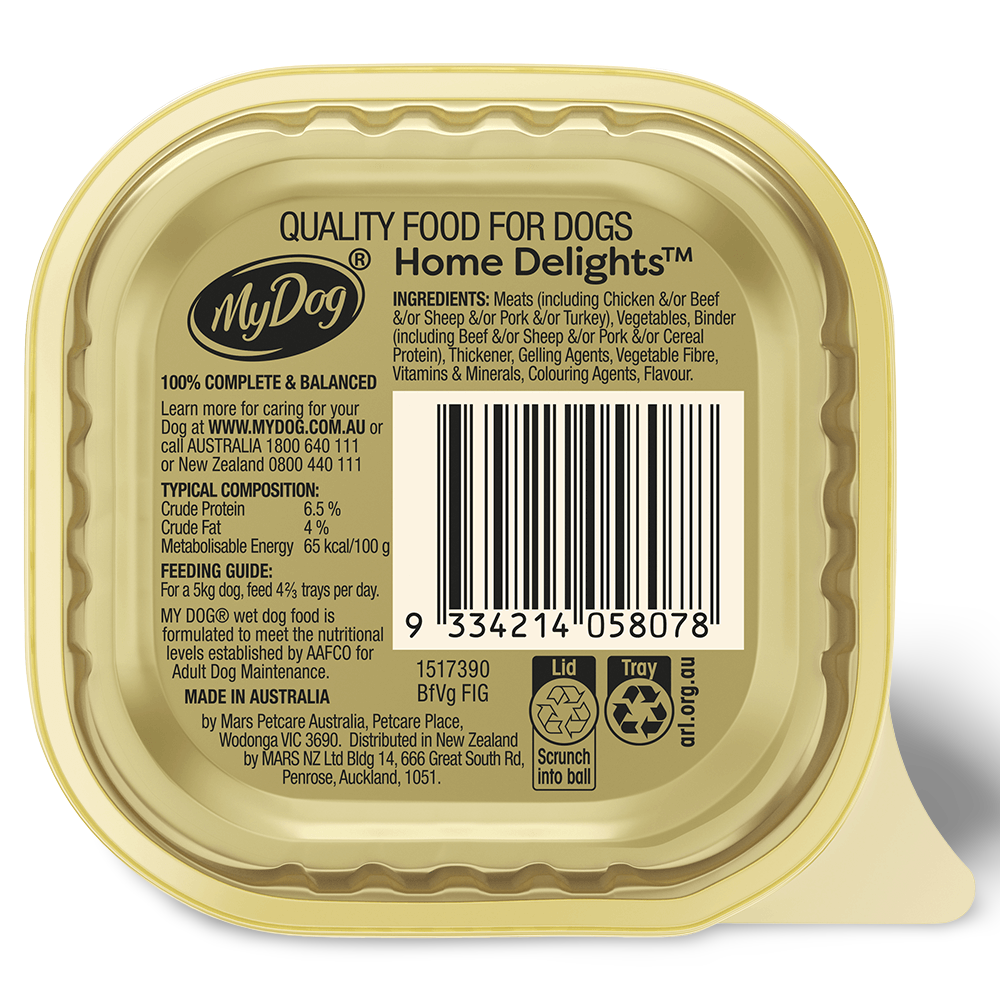 Home Delights Succulent Beef Slow Cooked Vegetables Wet Dog Food 2 Home Delights Succulent Beef Slow Cooked Vegetables Wet Dog Food
