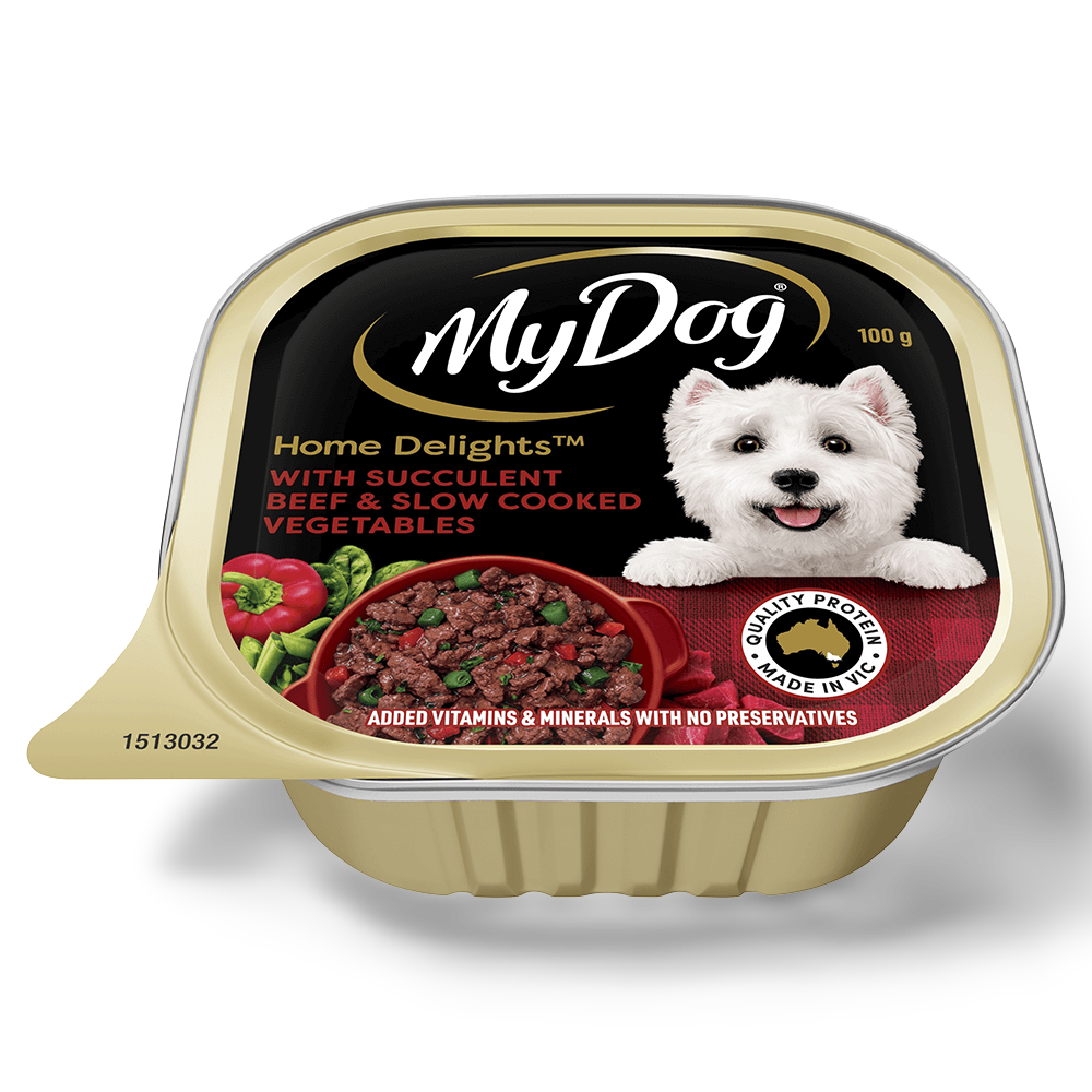 Home Delights Succulent Beef Slow Cooked Vegetables Wet Dog Food 3 Home Delights Succulent Beef Slow Cooked Vegetables Wet Dog Food