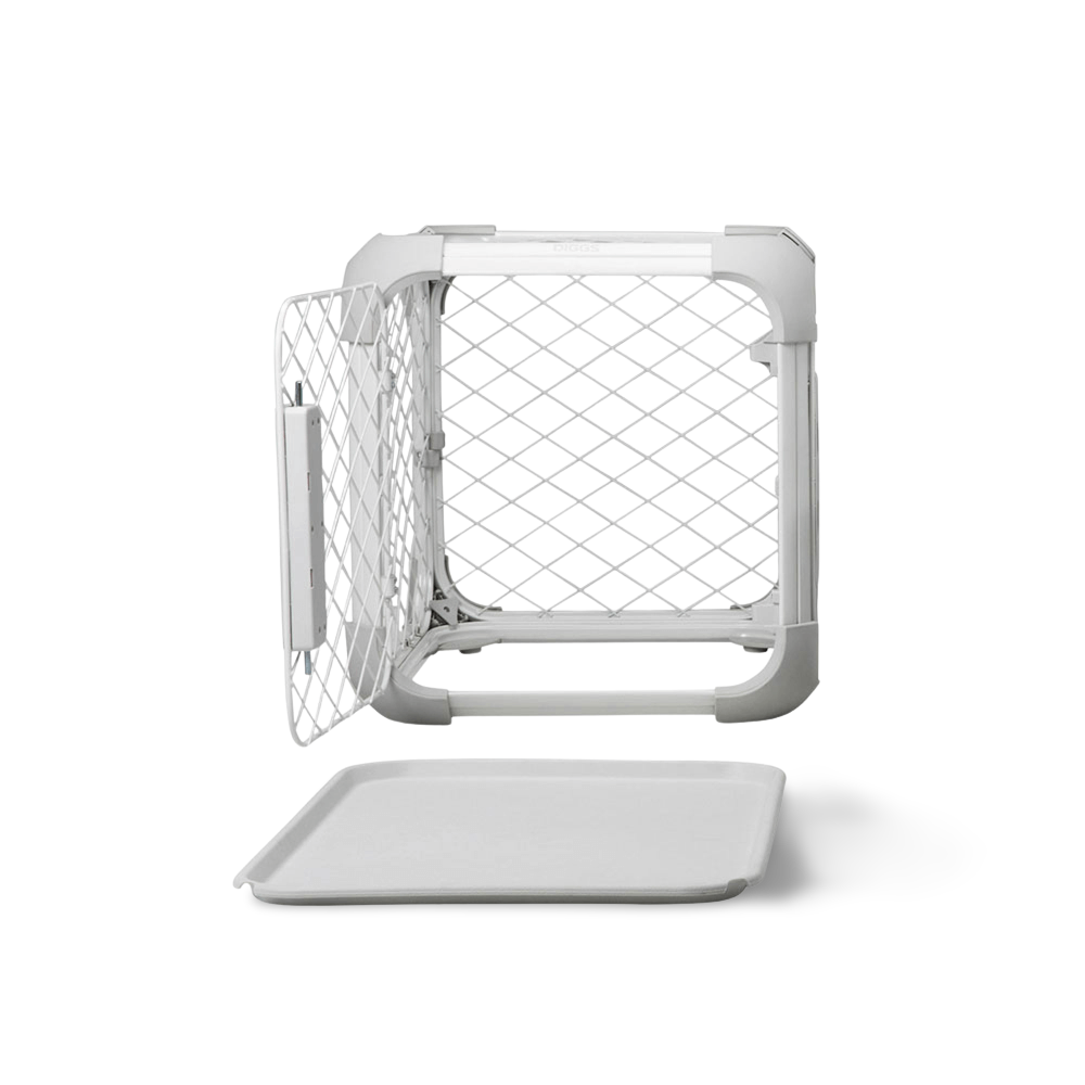 Evolv White Dog Crate 11 Evolv White Dog Crate
