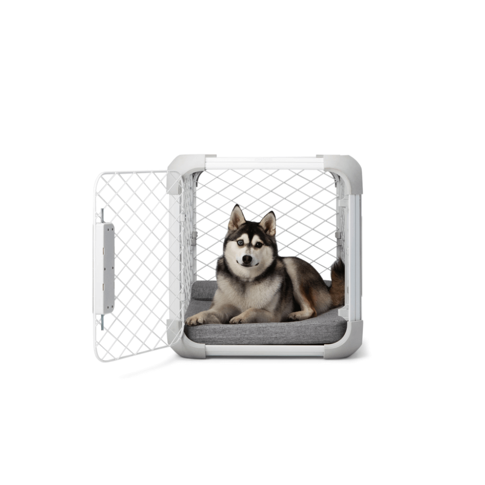 Evolv White Dog Crate 2 Evolv White Dog Crate