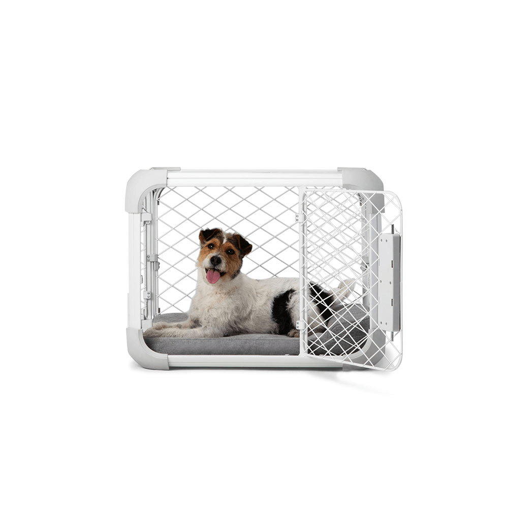 Evolv White Dog Crate 5 Evolv White Dog Crate