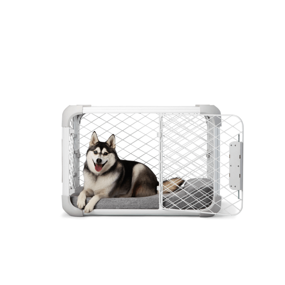 Evolv White Dog Crate 6 Evolv White Dog Crate