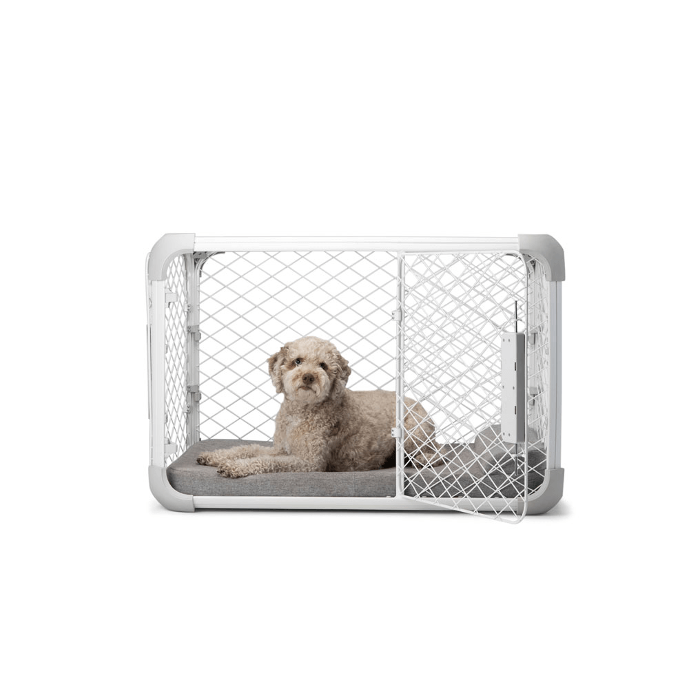Evolv White Dog Crate 7 Evolv White Dog Crate