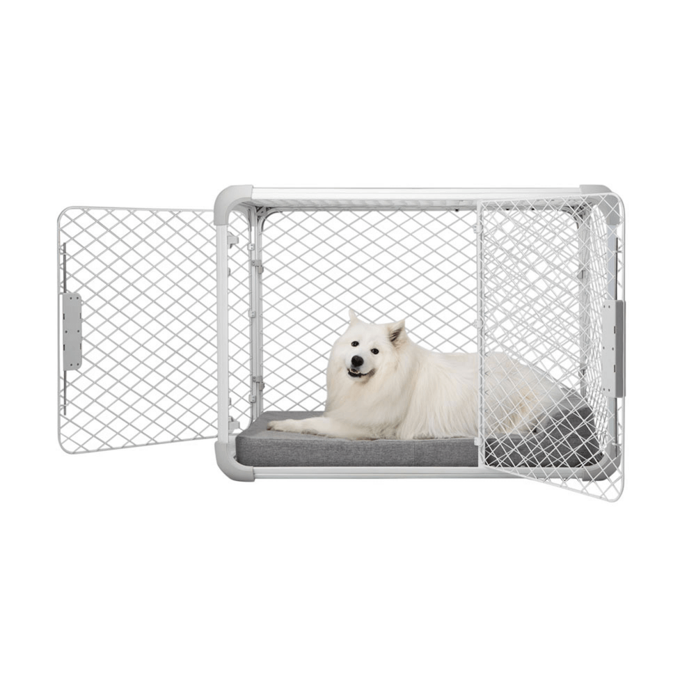 Evolv White Dog Crate 8 Evolv White Dog Crate
