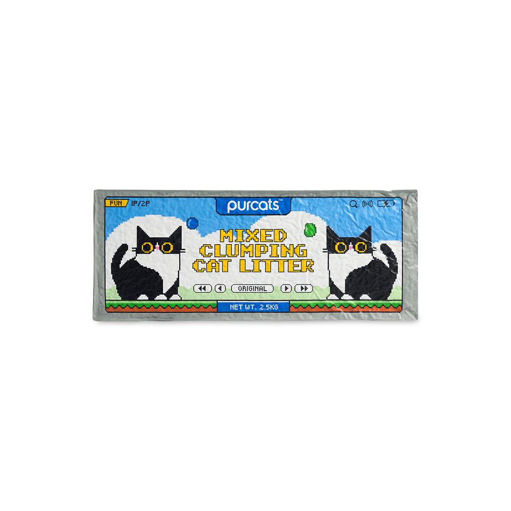 Mixed Clumping Cat Litter 1 Mixed Clumping Cat Litter