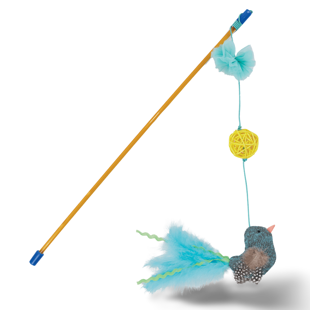 Bluebird Wand Cat Toy