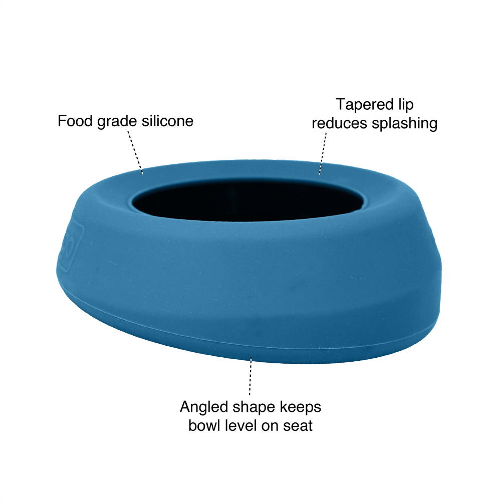 Splash Free Bowl Blue 5 Splash Free Bowl Blue