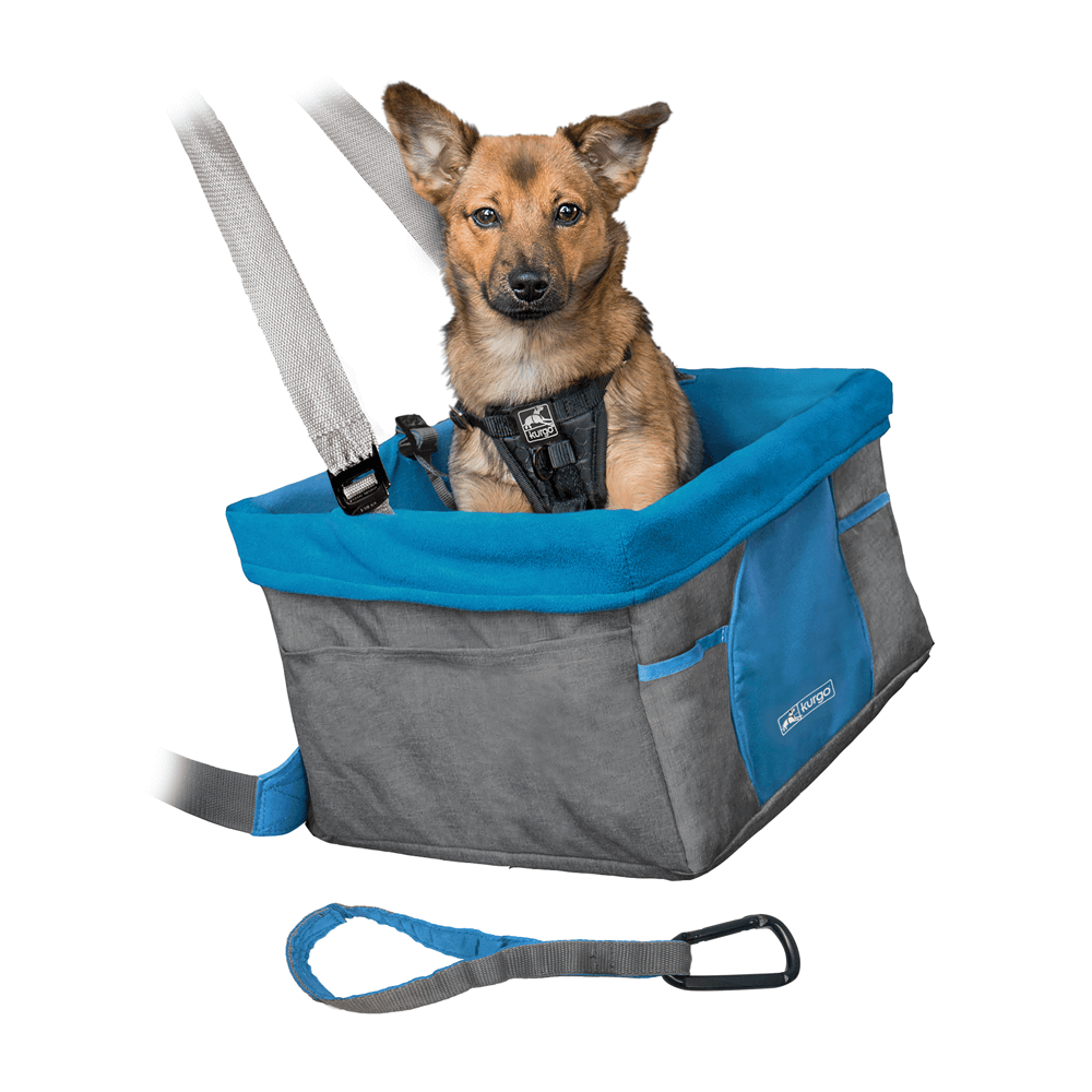 Heather Booster Seat Charcoal Blue