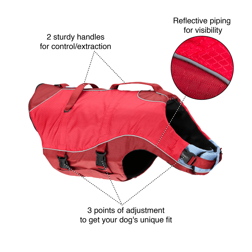 Life Jacket Surf N Turf Red 11 Life Jacket Surf N Turf Red