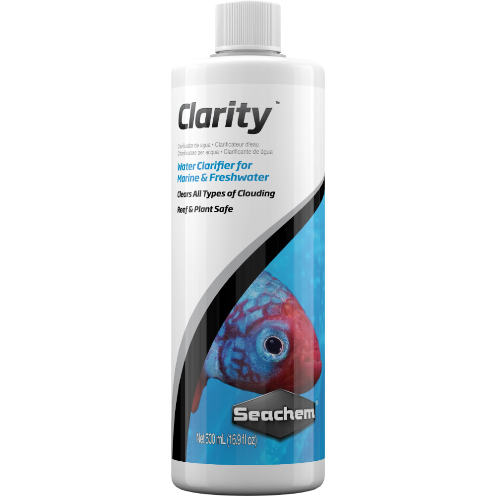 Clarity Water Clarifier for Marine & Freshwater Aquariums